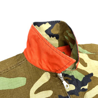 (VINTAGE) 1990'S STUSSY OUTDOOR CAMOUFLAGE PATTERN RIP STOP JACKET