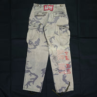 (DESIGNERS) 2000'S 中国長城 GREAT CHINA WALL REMAKE CAMOUFLAGE CARGO PANTS