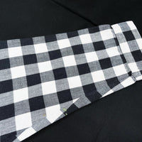 (UNIQUE) 1990'S MADE IN PORTUGAL WYNBRIER BLOCK CHECKERED SLEEPING SHIRT