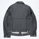 (VINTAGE) DEAD STOCK NEW 2000'S Levi's ENGINEERED JEANS 2 POCKET BLACK DENIM TRUCKER JACKET