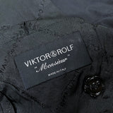 (DESIGNERS) 1990'S MADE IN ITALY VIKTOR & ROLF THREE DIMENTIONAL PLEATED DESIGN JACKET