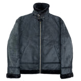 (DESIGNERS) 2000'S KANSAI JEANS YAMOTO KANSAI B-3 TYPE FAUX SHEARLING FLIGHT JACKET