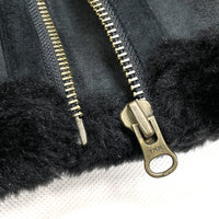 (DESIGNERS) 2000'S KANSAI JEANS YAMOTO KANSAI B-3 TYPE FAUX SHEARLING FLIGHT JACKET