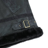 (DESIGNERS) 2000'S KANSAI JEANS YAMOTO KANSAI B-3 TYPE FAUX SHEARLING FLIGHT JACKET