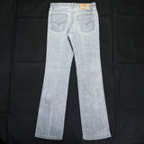 (VINTAGE) 1990'S MADE IN USA Levi's 517 GRAY STRETCH DENIM PANTS