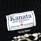 (VINTAGE) MADE IN CANADA KANATA SKULL PATTERN COWICHAN SWEATER