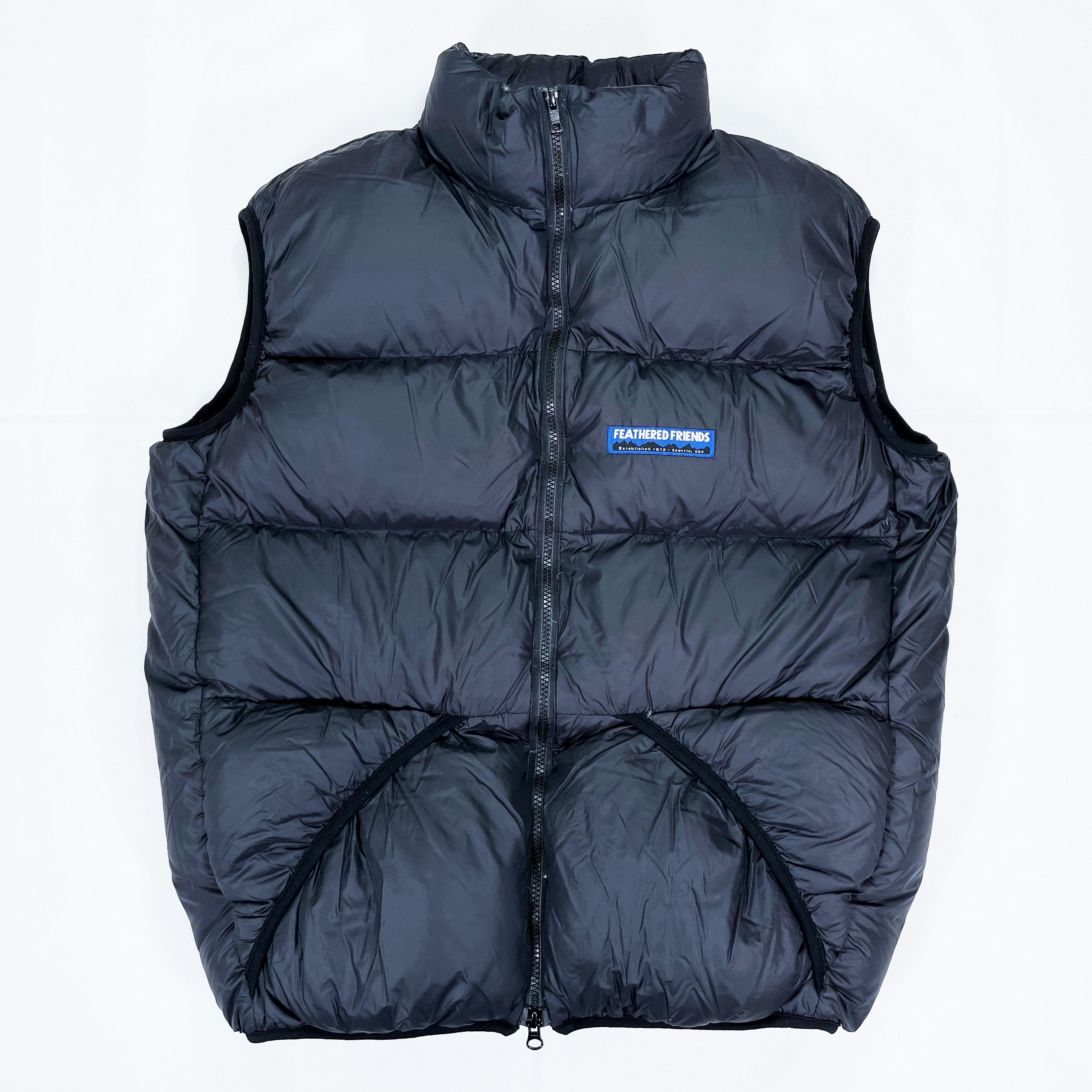 FEATHERED FRIENDS Helios Vest ベージュ USA製 Helios Down Puffer Vest – Feathered Friends