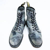 (OTHER) MADE IN ENGLAND DR. MARTENS CAMOUFLAGE PATTERN 8 HOLE BOOTS