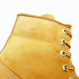 (OTHER) TIMBERLAND NUBUCK LEATHER 6 INCH LACE UP BOOTS