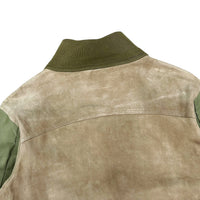(DESIGNERS) MADE IN ITALY OFFICINE VINNCI NUBUCK LEATHER X M-65 REMAKE VALSTER JACKET