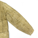 (VINTAGE) 1970 SOVIET ARMY TEROGUREIKA QUILTED JACKET WITH CINCH BACK