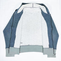 (DESIGNERS) 1990'S MADE IN PORTUGAL Levi's RED IRREGULAR DESIGN ZIP UP HOODIE SWEAT SHIRT