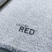(DESIGNERS) 1990'S MADE IN PORTUGAL Levi's RED IRREGULAR DESIGN ZIP UP HOODIE SWEAT SHIRT
