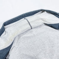 (DESIGNERS) 1990'S MADE IN PORTUGAL Levi's RED IRREGULAR DESIGN ZIP UP HOODIE SWEAT SHIRT