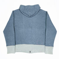 (DESIGNERS) 1990'S MADE IN PORTUGAL Levi's RED IRREGULAR DESIGN ZIP UP HOODIE SWEAT SHIRT