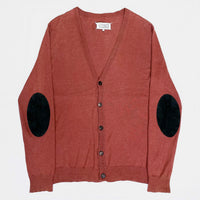(DESIGNERS) MADE IN ROMANIA MAISON MARGIELA CARDIGAN WITH ELBOW PATCH